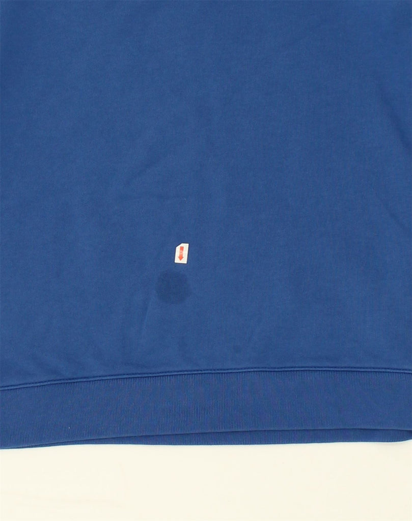 TOMMY HILFIGER Mens Sweatshirt Jumper Small Blue Cotton | Vintage Tommy Hilfiger | Thrift | Second-Hand Tommy Hilfiger | Used Clothing | Messina Hembry 