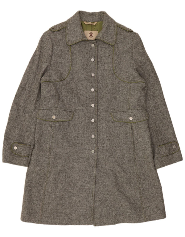 Dolomiten Womens Overcoat IT 48 XL Grey Flecked Wool