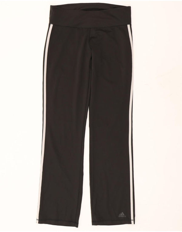 Adidas Womens Climalite Tracksuit Trousers UK 12/14 Medium Black
