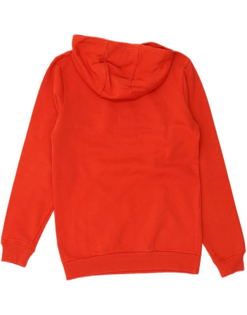 NAPAPIJRI Boys Graphic Hoodie Jumper 15-16 Years Red Colourblock Cotton Vintage Napapijri and Second-Hand Napapijri from Messina Hembry 