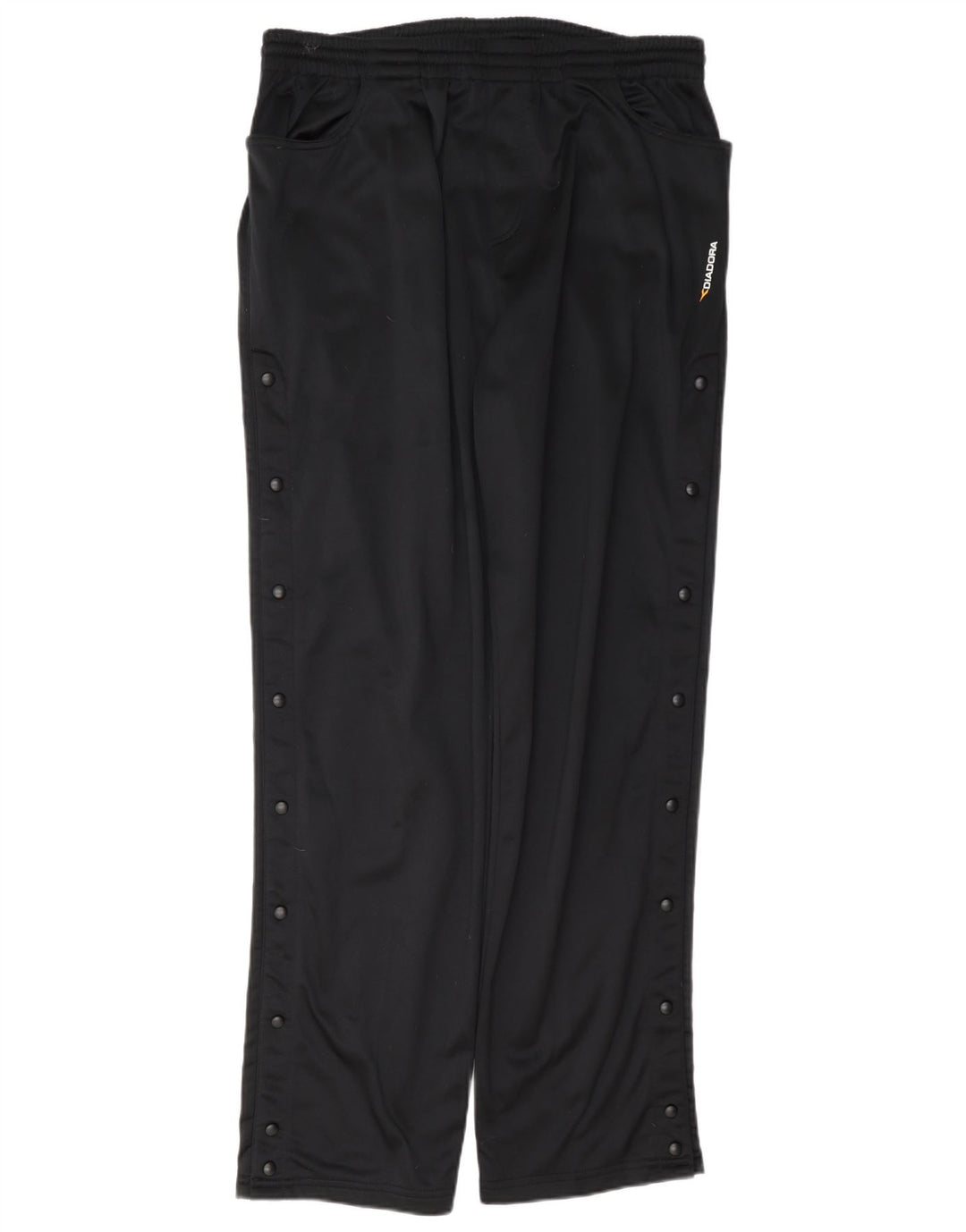 Diadora Mens Tracksuit Trousers UK 42 Large Black Polyester
