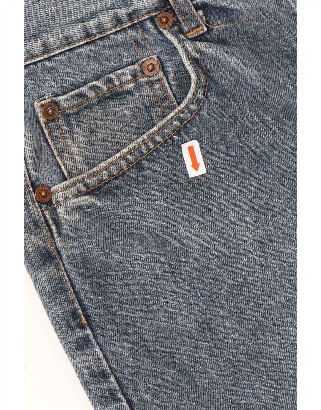 REPLAY Womens 901 Regular Fit Cropped Jeans W28 L23 Blue