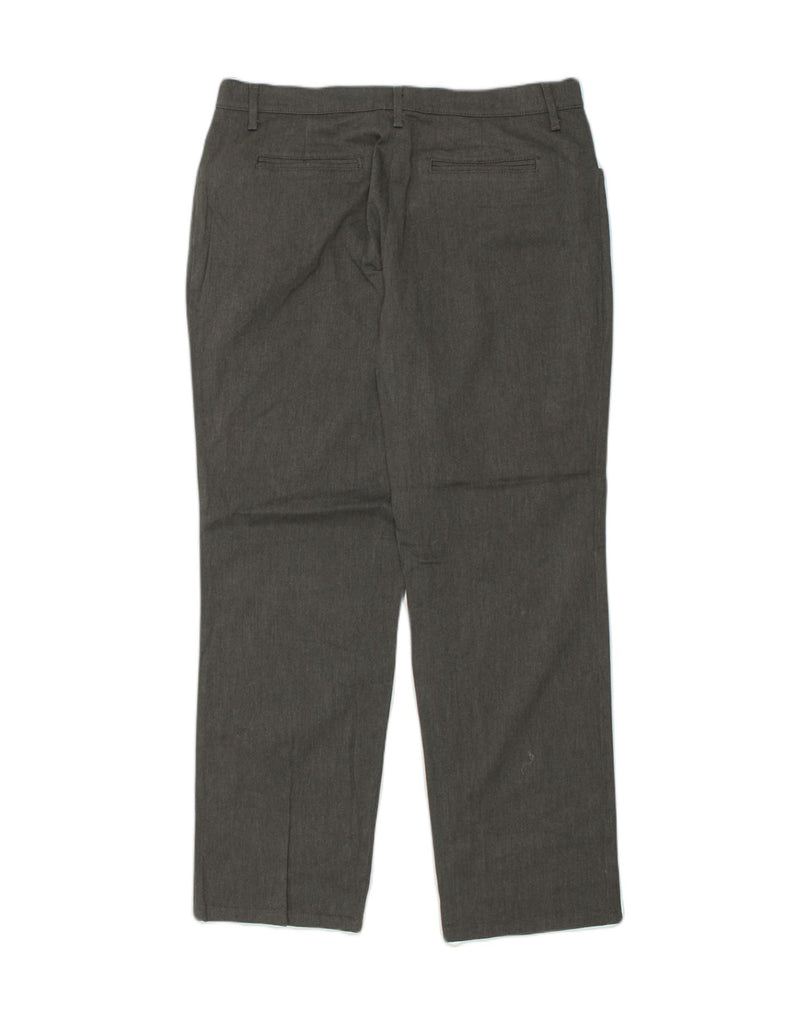 LEE Womens Straight Casual Trousers W34 L29 Grey | Vintage Lee | Thrift | Second-Hand Lee | Used Clothing | Messina Hembry 