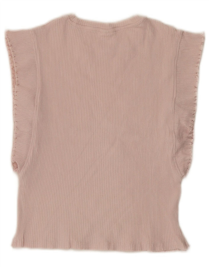 Zara Girls Vest Top 11-12 Years Pink