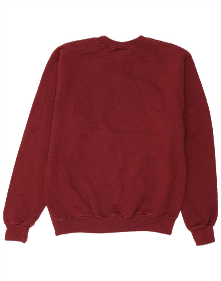 Champion Mens Minnesota Duluth Graphic Sweatshirt Jumper Small Burgundy