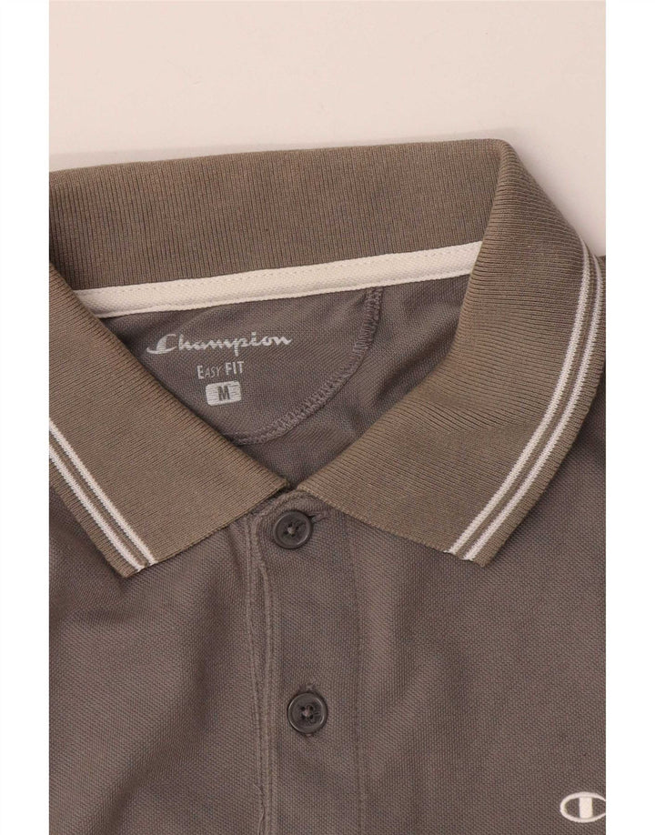 Champion Mens Easy Fit Polo Shirt Medium Grey