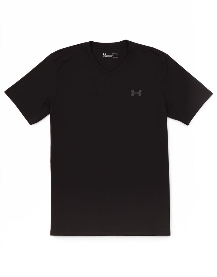 Under Armour Mens T-Shirt Top Small Black Sports