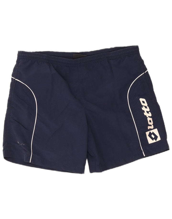 Lotto Mens Graphic Swimming Shorts Large Navy Blue