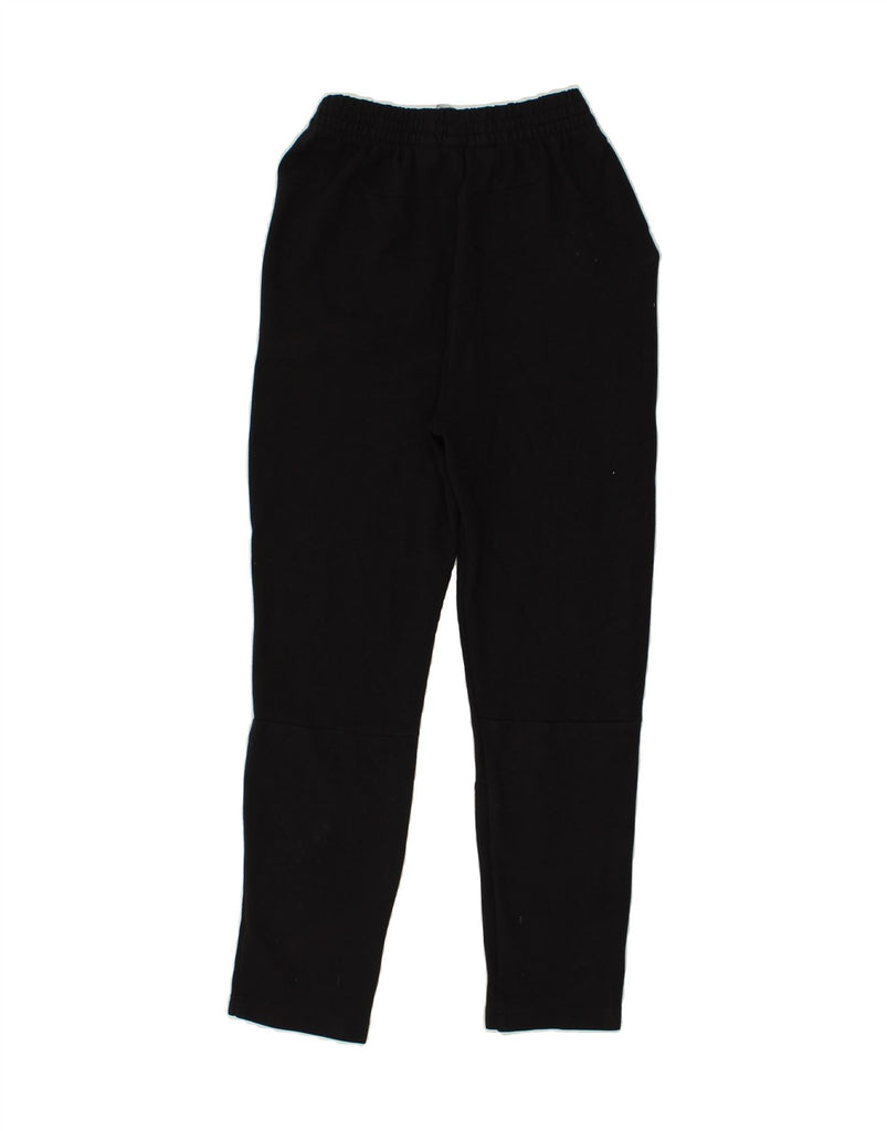 ADIDAS Boys Tracksuit Trousers 11-12 Years Black Rayon | Vintage Adidas | Thrift | Second-Hand Adidas | Used Clothing | Messina Hembry 