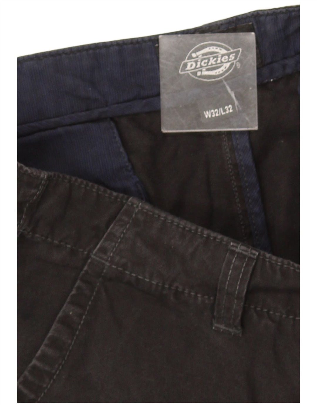 Dickies Mens Regular Fit Chino Trousers W32 L32 Grey Cotton