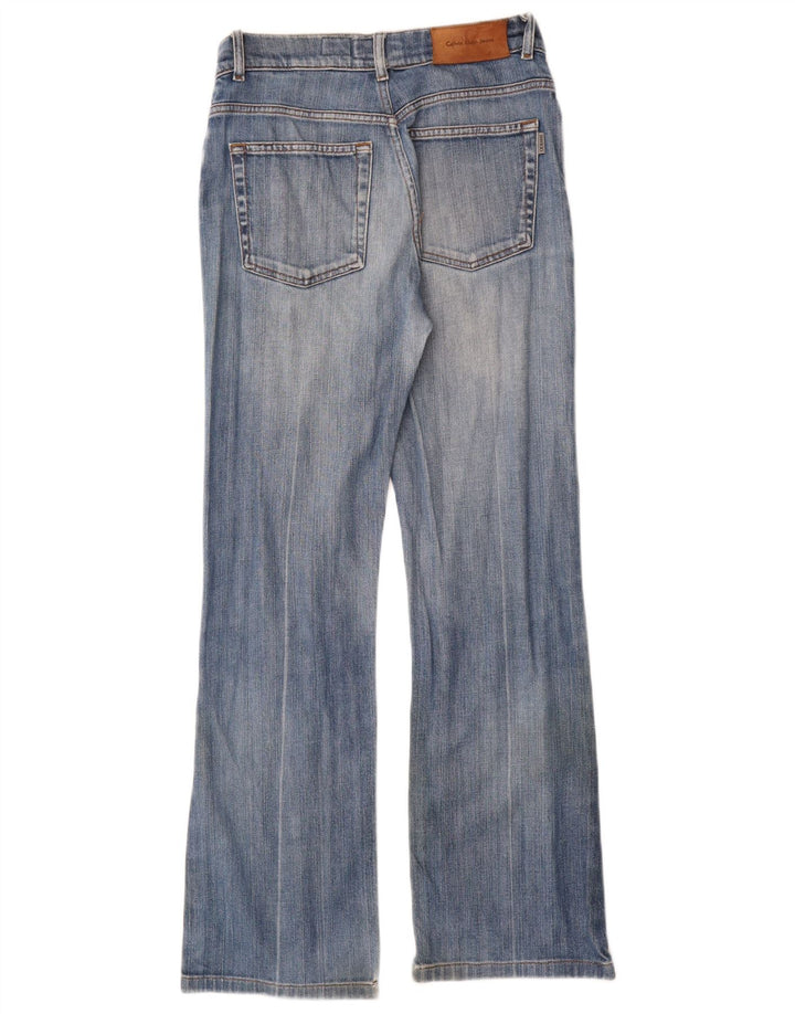 Calvin Klein Womens Bootcut Jeans W26 L30 Blue