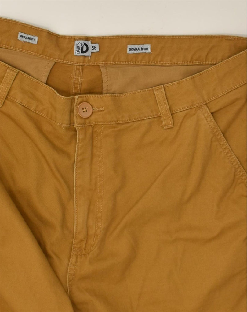 DACK'S Mens Regular Fit Casual Shorts IT 56 3XL W40 Brown Cotton | Vintage Dack's | Thrift | Second-Hand Dack's | Used Clothing | Messina Hembry 