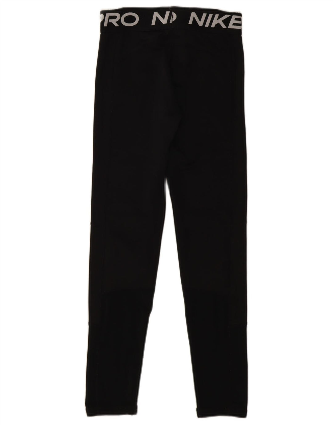 Nike Girls Dri Fit Graphic Leggings 12-13 Years Large  Black Polyester