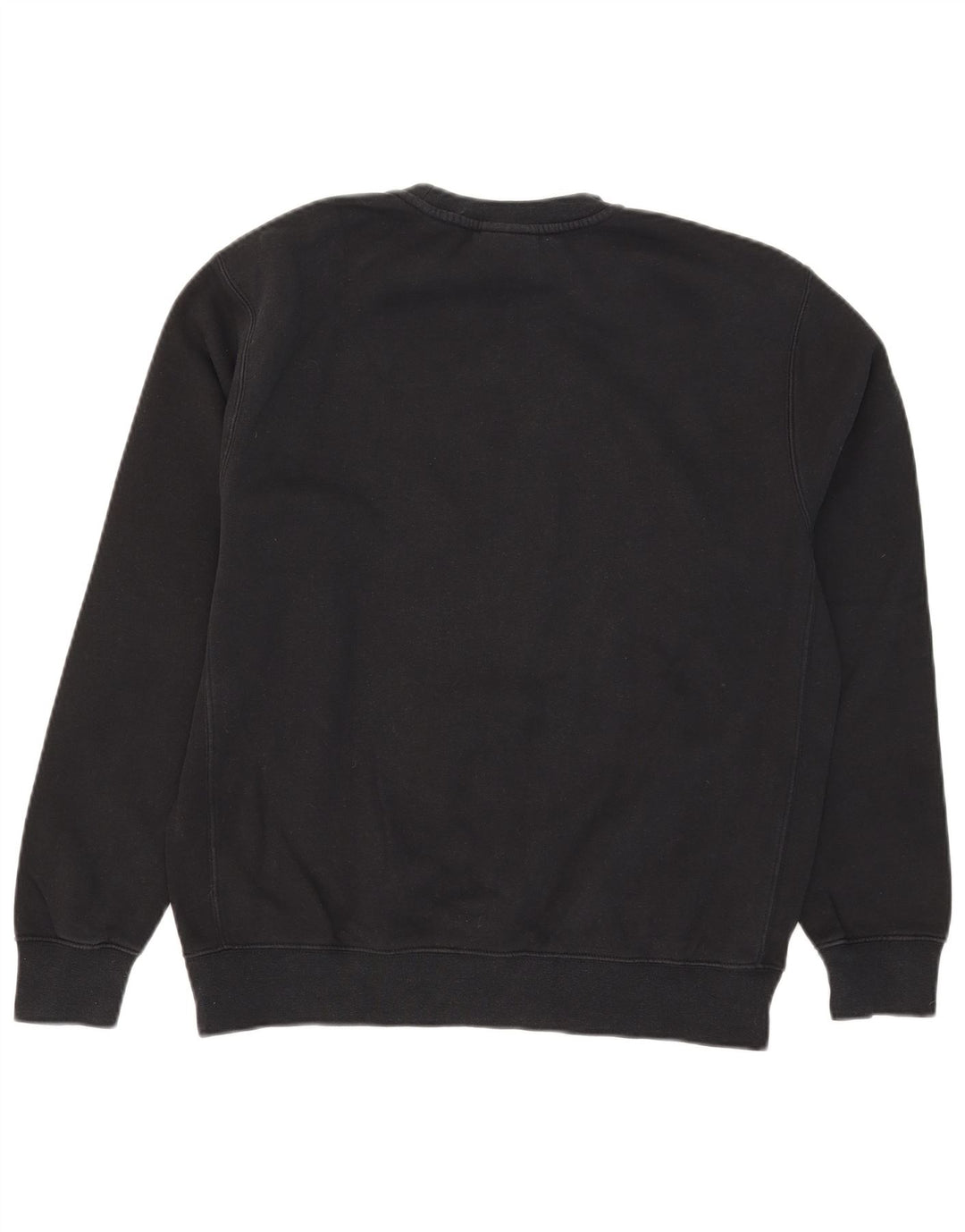 Nike Mens Graphic Sweatshirt Jumper Medium Black Cotton
