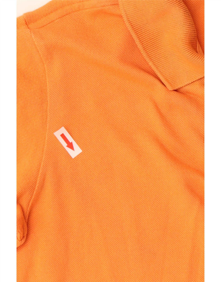 Lacoste Boys Polo Shirt 13-14 Years Orange Cotton