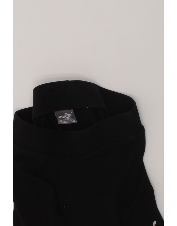 PUMA Girls Graphic Leggings 9-10 Years Black | Vintage Puma | Thrift | Second-Hand Puma | Used Clothing | Messina Hembry 