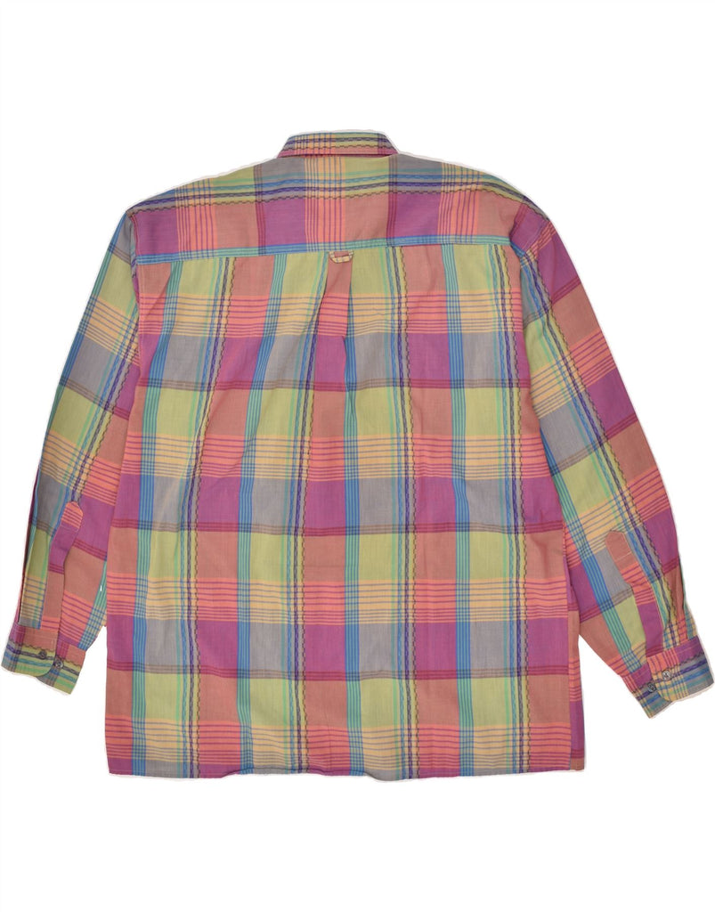 VINTAGE Mens Shirt XL Multicoloured Check | Vintage Vintage | Thrift | Second-Hand Vintage | Used Clothing | Messina Hembry 