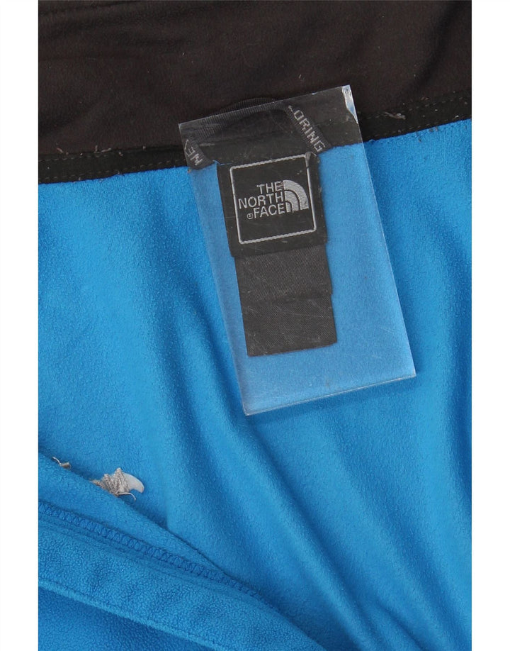 THE NORTH FACE Mens Fleece Jacket UK 36 Small Blue Polyester