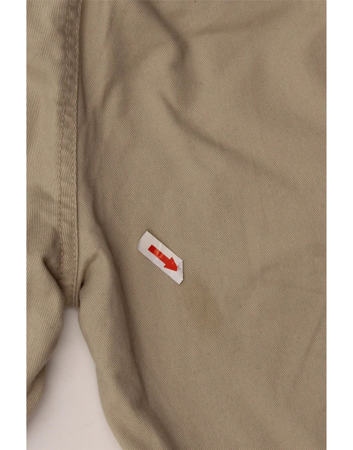 CHAPS Boys Straight Chino Trousers 11-12 Years W26 L26 Beige Cotton