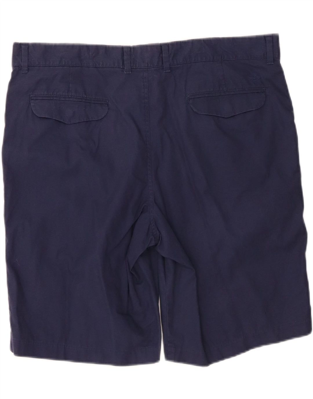 DOCKERS Mens Chino Shorts  W38 XL Navy Blue Cotton Vintage Dockers and Second-Hand Dockers from Messina Hembry 