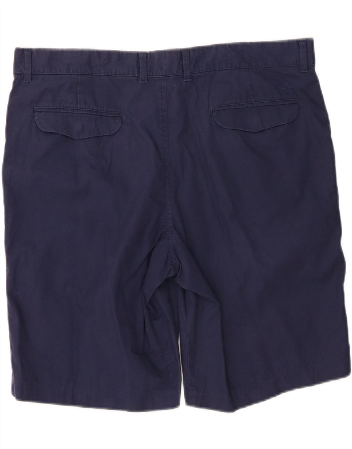 DOCKERS Mens Chino Shorts  W38 XL Navy Blue Cotton Vintage Dockers and Second-Hand Dockers from Messina Hembry 