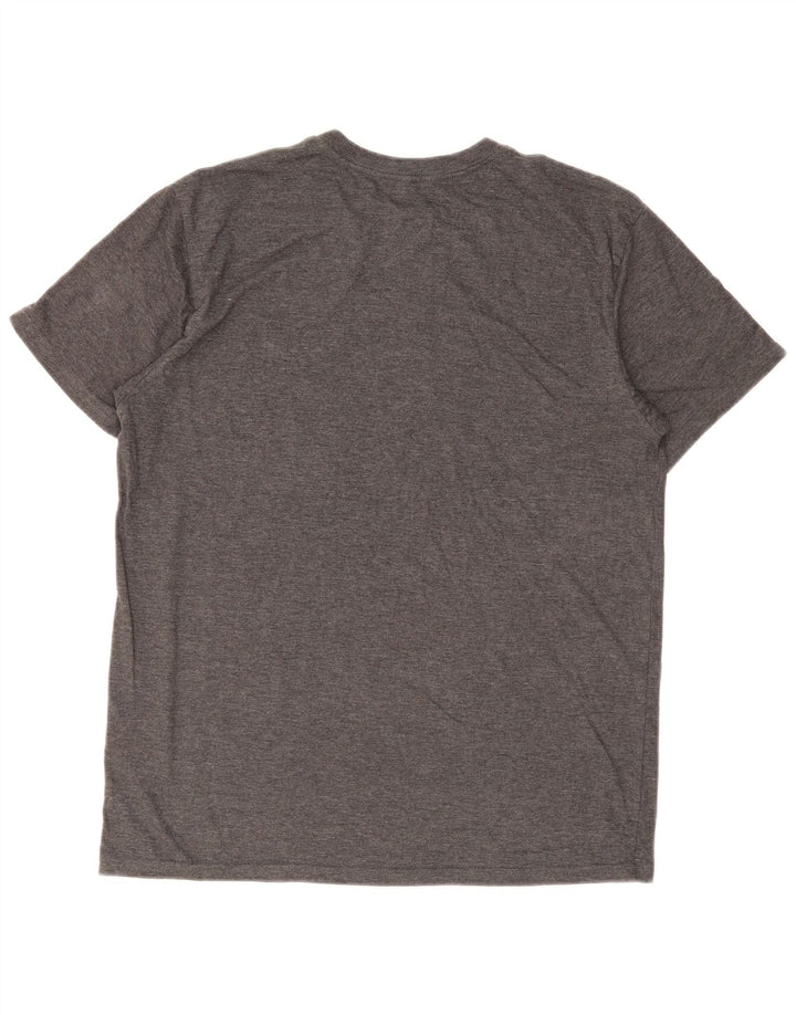 Adidas Mens Golf Graphic T-Shirt Top Large Grey Cotton