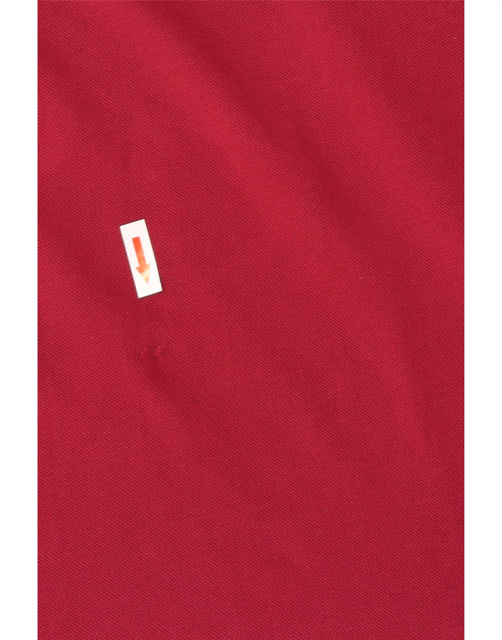 Sergio Tacchini Mens Polo Shirt IT 48 Medium Maroon