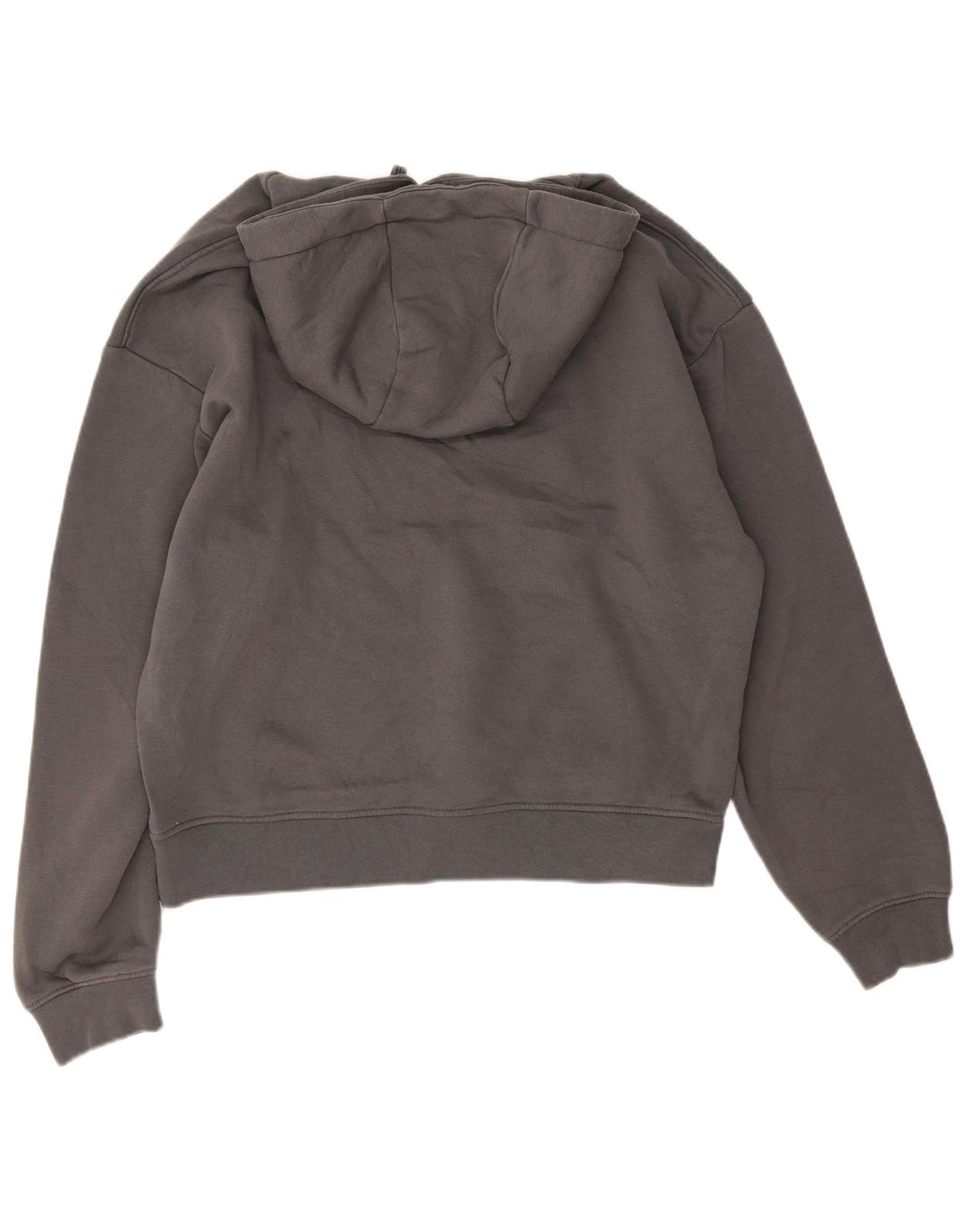 Zara Mens Hoodie Jumper Medium Grey Cotton