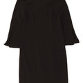 Dkny Womens 3/4 Sleeve Sheath Dress US 2 XS Black Polyester