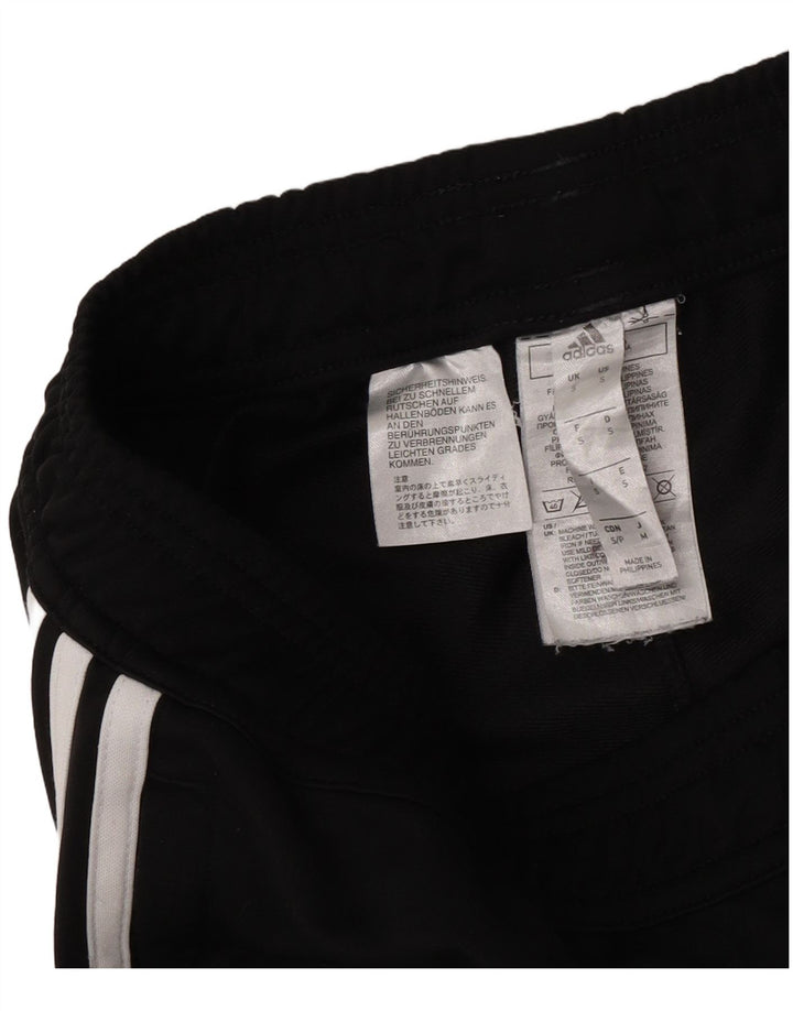 Adidas Mens Tracksuit Trousers Small  Black Polyester