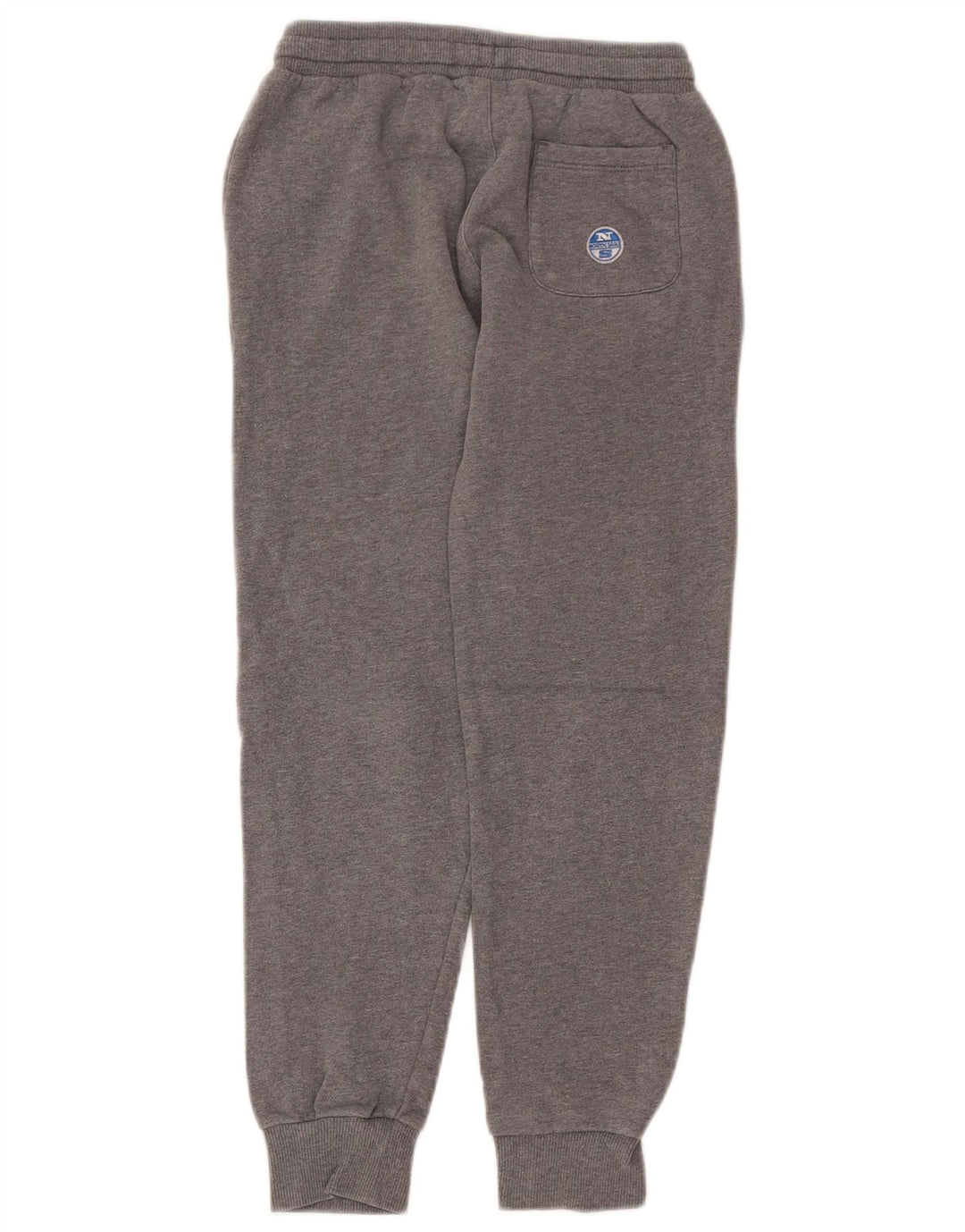 NORTH SAILS Boys Tracksuit Trousers Joggers 9-10 Years  Grey Cotton