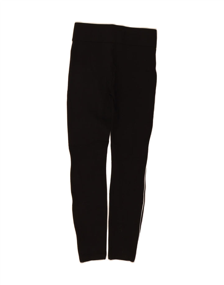 ZARA Womens Leggings UK 6 XS  Black Viscose Vintage Zara and Second-Hand Zara from Messina Hembry 