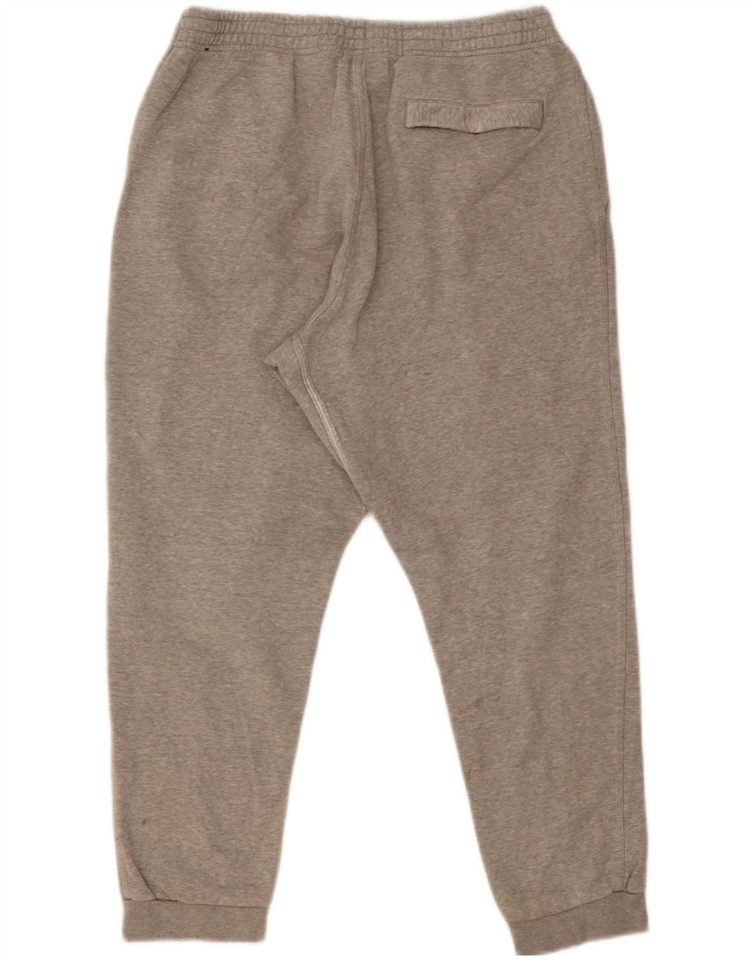 Nike Mens Tracksuit Trousers Joggers Large  Grey Cotton