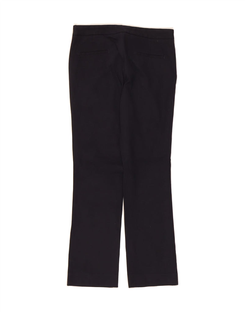 MASSIMO DUTTI Womens Straight Casual Trousers EU 36 XS W26 L26 Navy Blue Vintage Massimo Dutti and Second-Hand Massimo Dutti from Messina Hembry 