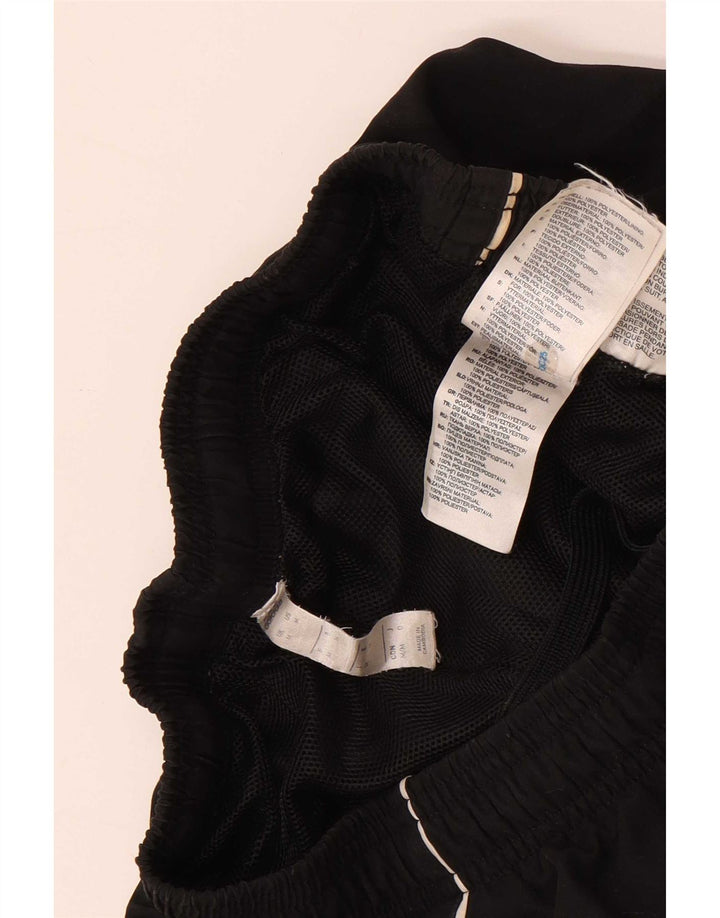 Adidas Mens Tracksuit Trousers Medium Black Polyester
