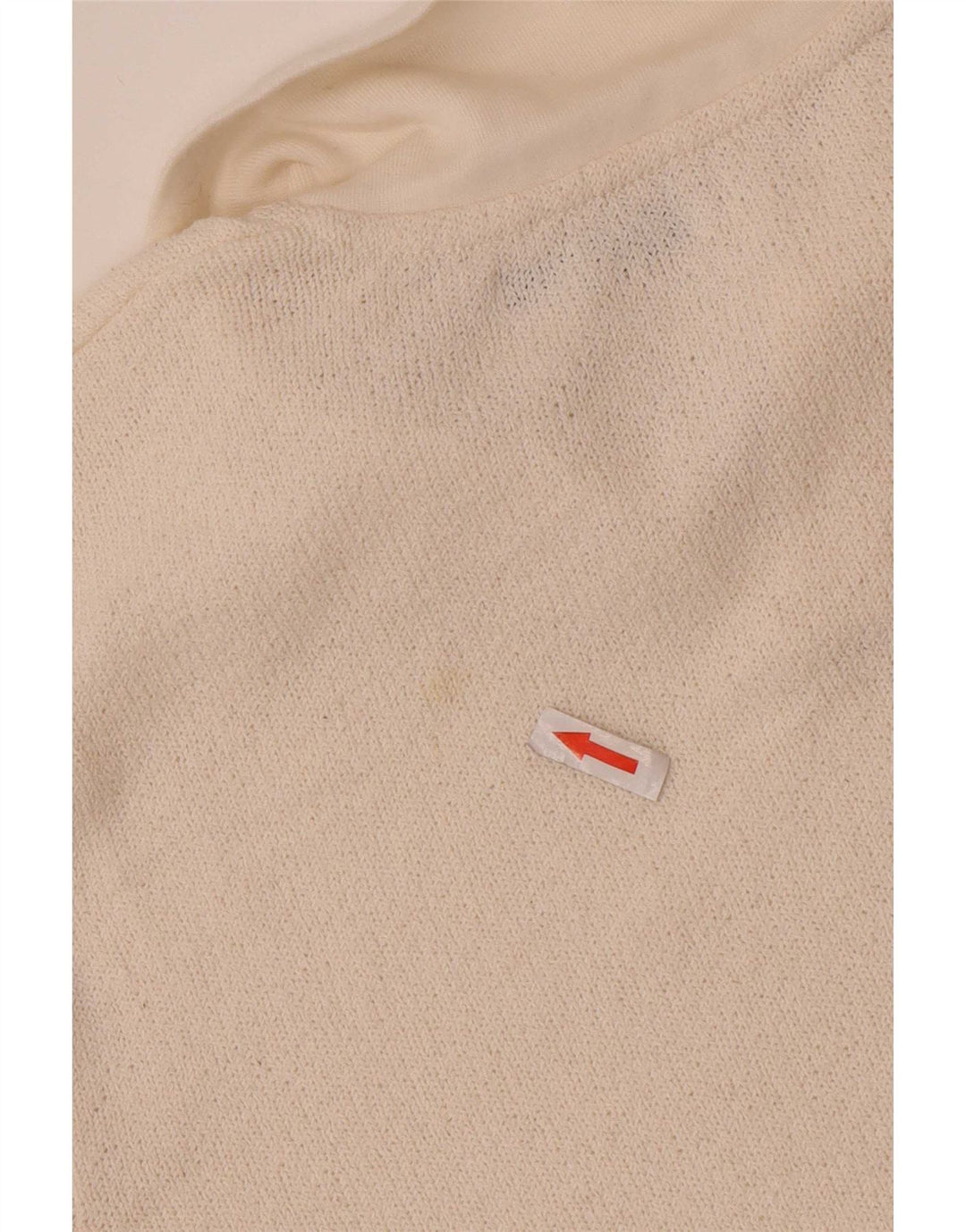 Zara Mens Polo Shirt Small Off White