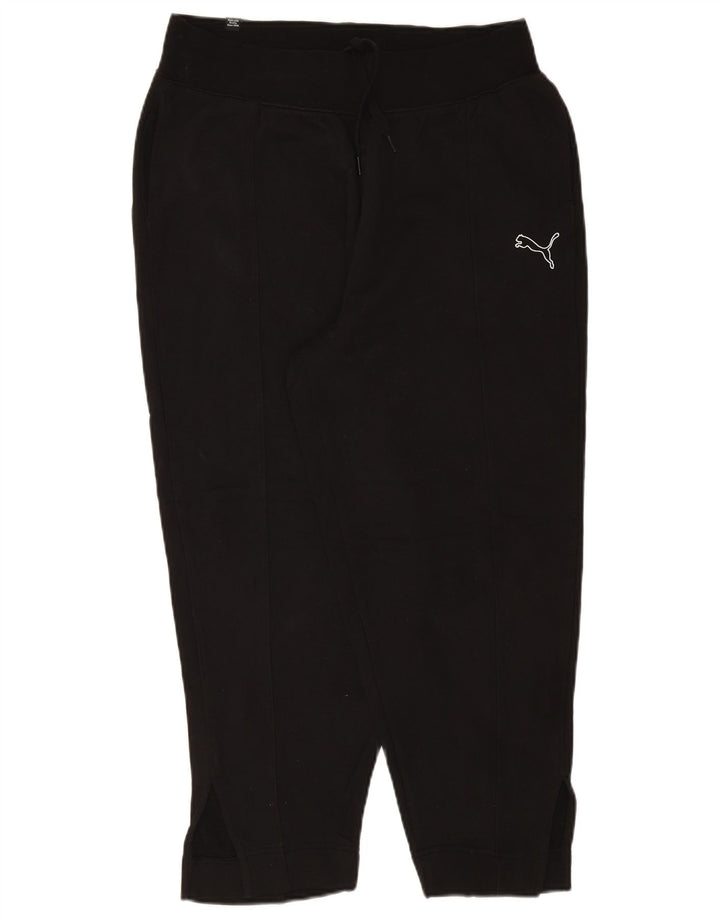 Puma Mens Tracksuit Trousers Joggers Large Black
