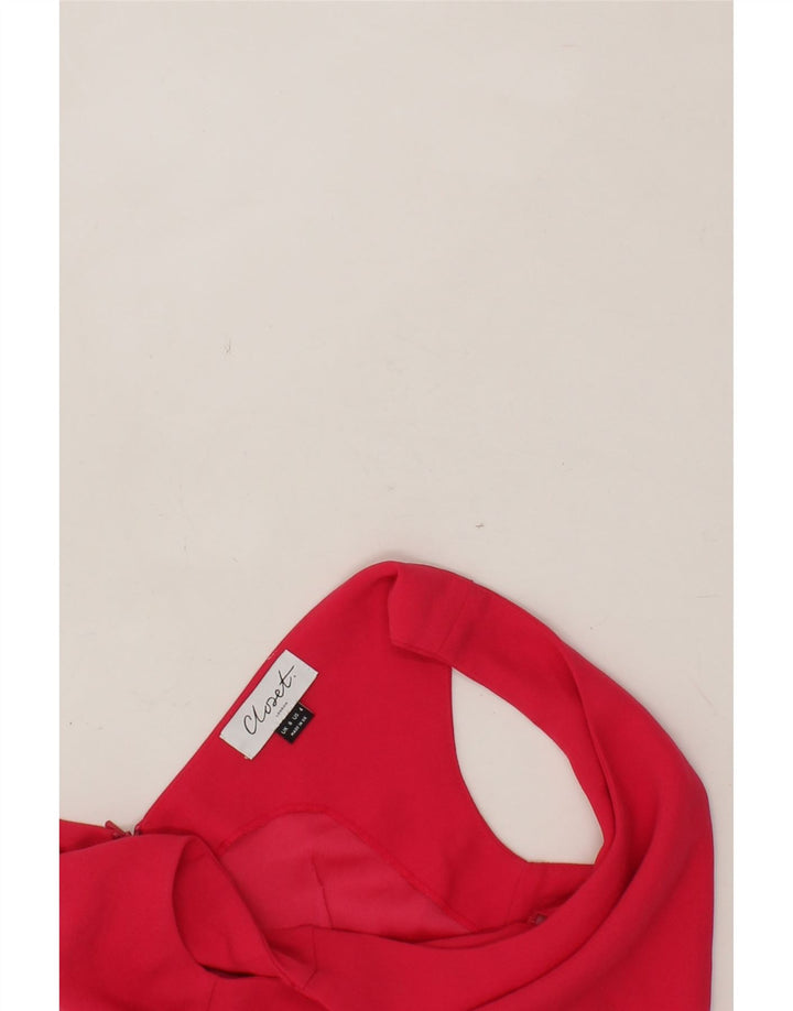 CLOSET Womens Jumpsuit UK 8 Small Pink Polyester Vintage CLOSET and Second-Hand CLOSET from Messina Hembry 