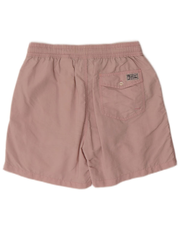 Polo Ralph Lauren Mens Swimming Shorts Medium  Pink Nylon