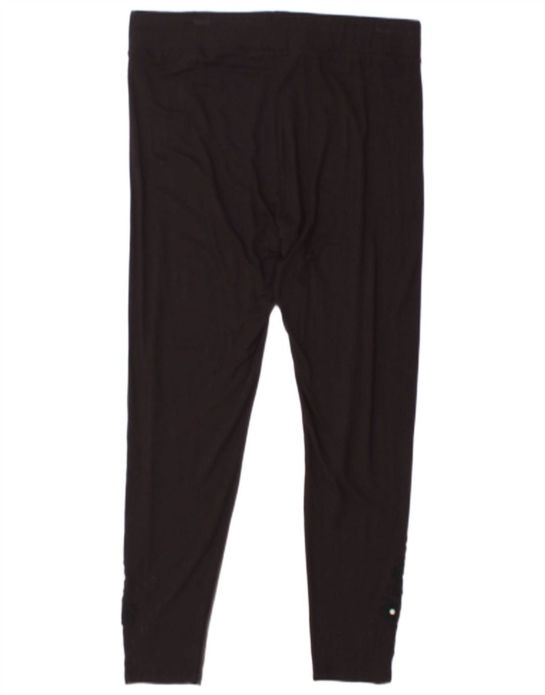 MARKS & SPENCER Womens Leggings UK 16 Large Black Viscose