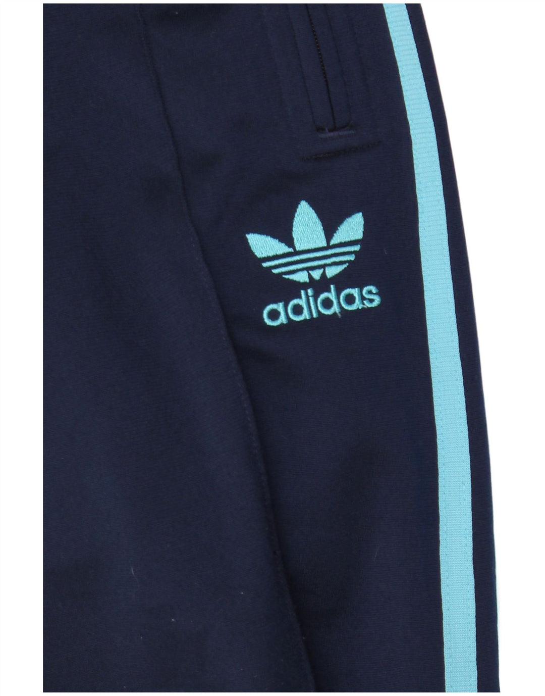 Adidas Womens Tracksuit Trousers EU 36 Small  Navy Blue Polyester