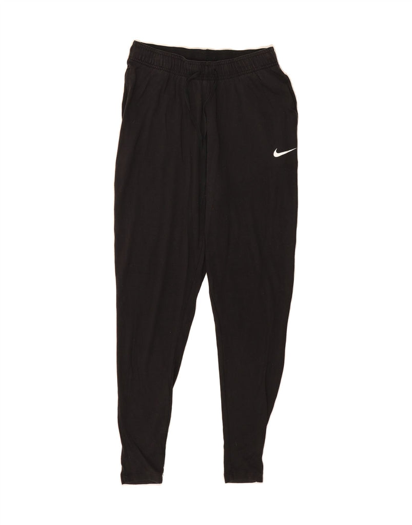 NIKE Womens Dri Fit Tracksuit Trousers UK 6 XS  Black Modal Vintage Nike and Second-Hand Nike from Messina Hembry 