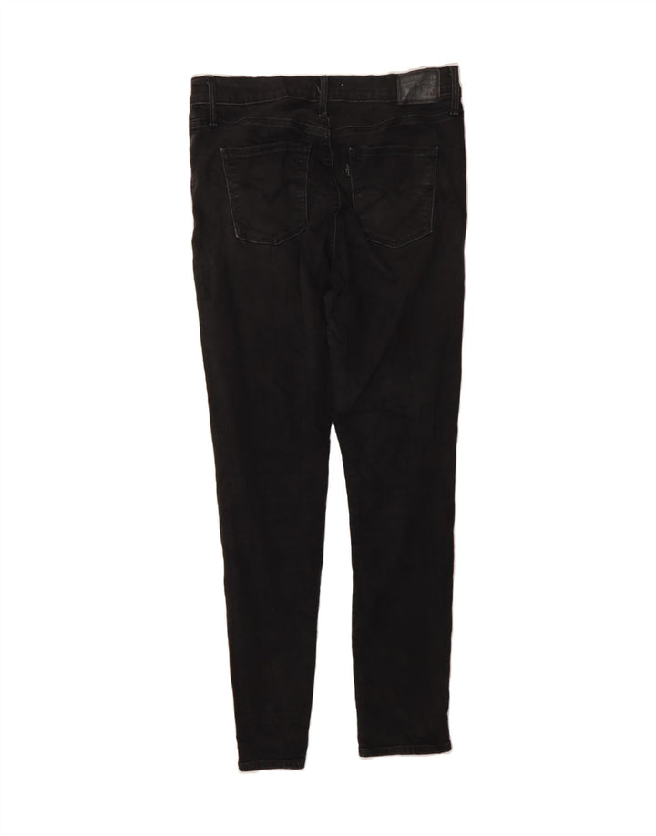 LEVI'S Womens Slimming Skinny Jeans W31 L30  Black Vintage Levi's and Second-Hand Levi's from Messina Hembry 
