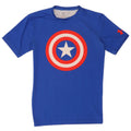 Under Armour Boys Marvel Graphic T-Shirt Top 11-12 Years Large Blue