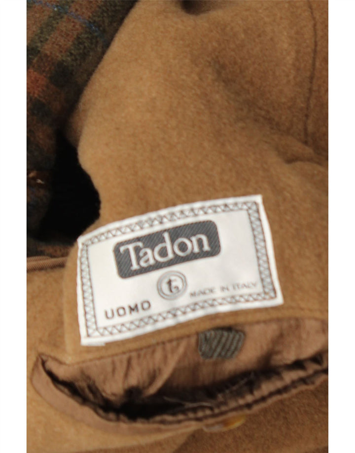 Tadon Mens Duffle Coat UK 36 Small Brown
