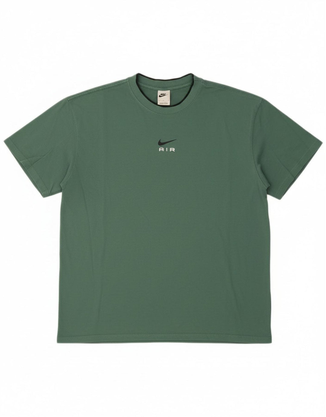 Nike Mens T-Shirt Top Large Green Cotton