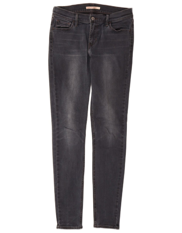 Levi's Womens 710 Super Skinny Jeans W29 L31 Grey