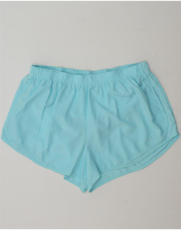 NIKE Womens Dri Fit Sport Shorts UK 20 2XL  Turquoise Polyester Vintage Nike and Second-Hand Nike from Messina Hembry 