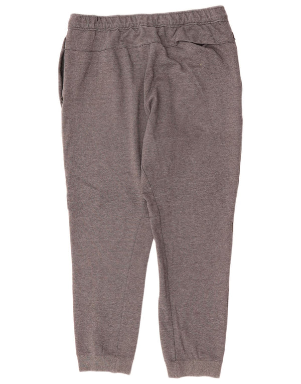 Nike Mens Tracksuit Trousers Joggers Large Grey Cotton