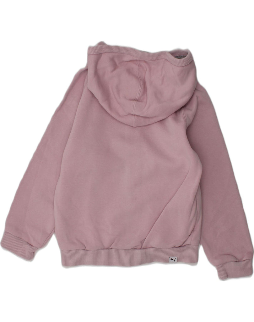 PUMA Girls Zip Hoodie Sweater 2-3 Years Pink | Vintage Puma | Thrift | Second-Hand Puma | Used Clothing | Messina Hembry 